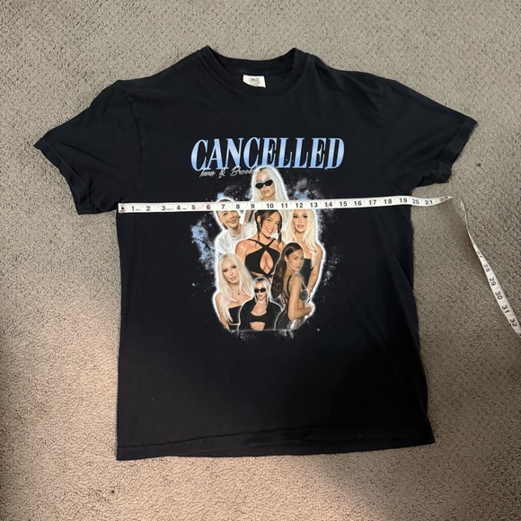Cancelled Podcast with Tana and Brooke Short Sleeve Graphic Tour T-Shirt - Picture 6 of 10